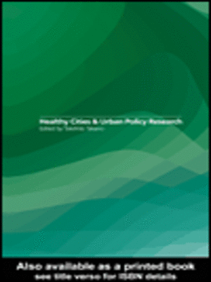 cover image of Healthy Cities and Urban Policy Research